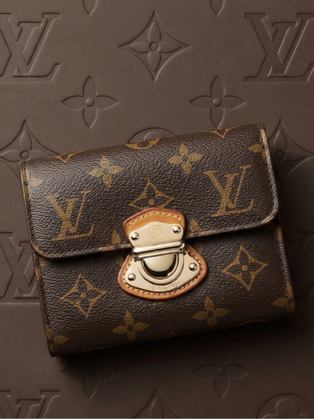 Authentic Louis Vuitton luxury designer vintage signature leather wallet